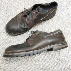 Louis Vuitton men's size 8 brown leather derby